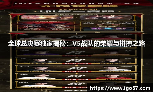 全球总决赛独家揭秘：V5战队的荣耀与拼搏之路
